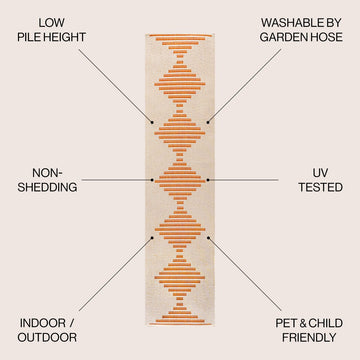 Vinales Diamond Stripe Indoor/outdoor Area Rug